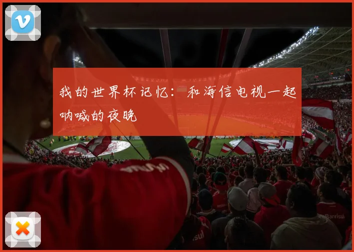 我的世界杯记忆：和海信电视一起呐喊的夜晚